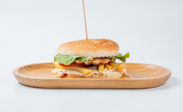 Burger DELUXE(КУРИЦА) - фото 1